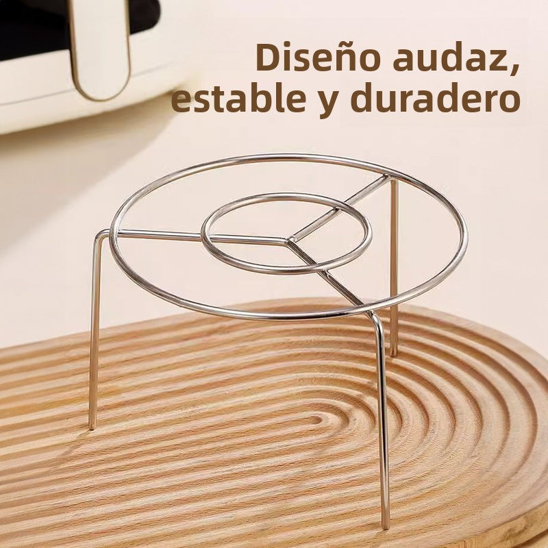 Brochetas para Freidora de Aire con Parrilla Vertical - Soporte de Acero Inoxidable para Cocina y Barbacoa