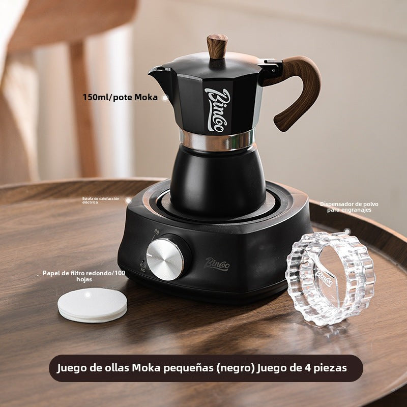 Cafetera moka para oficina – espresso concentrado manual