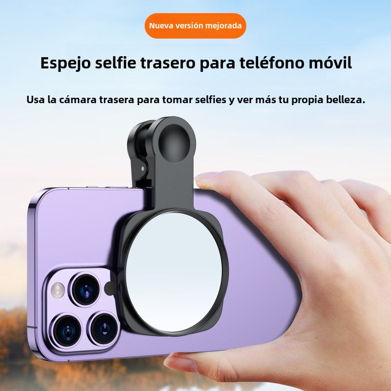 Espejo  para selfies de alta definición en Clip