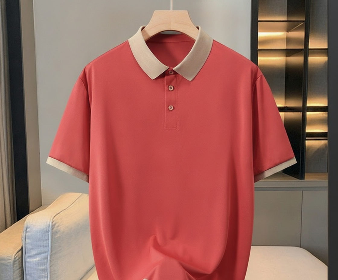 varimg:864846761020:polo-manga-corta-naranja-rojo