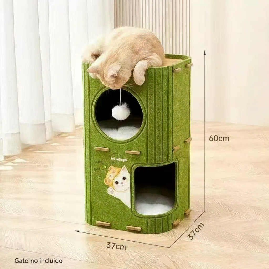 varimg:997303371218:doble-nivel-verde-menta-sin-cojin-para-gato